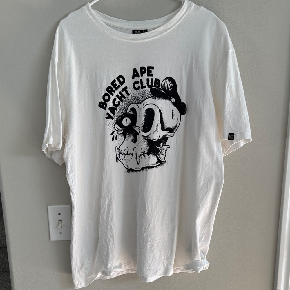 White Graphic Tee